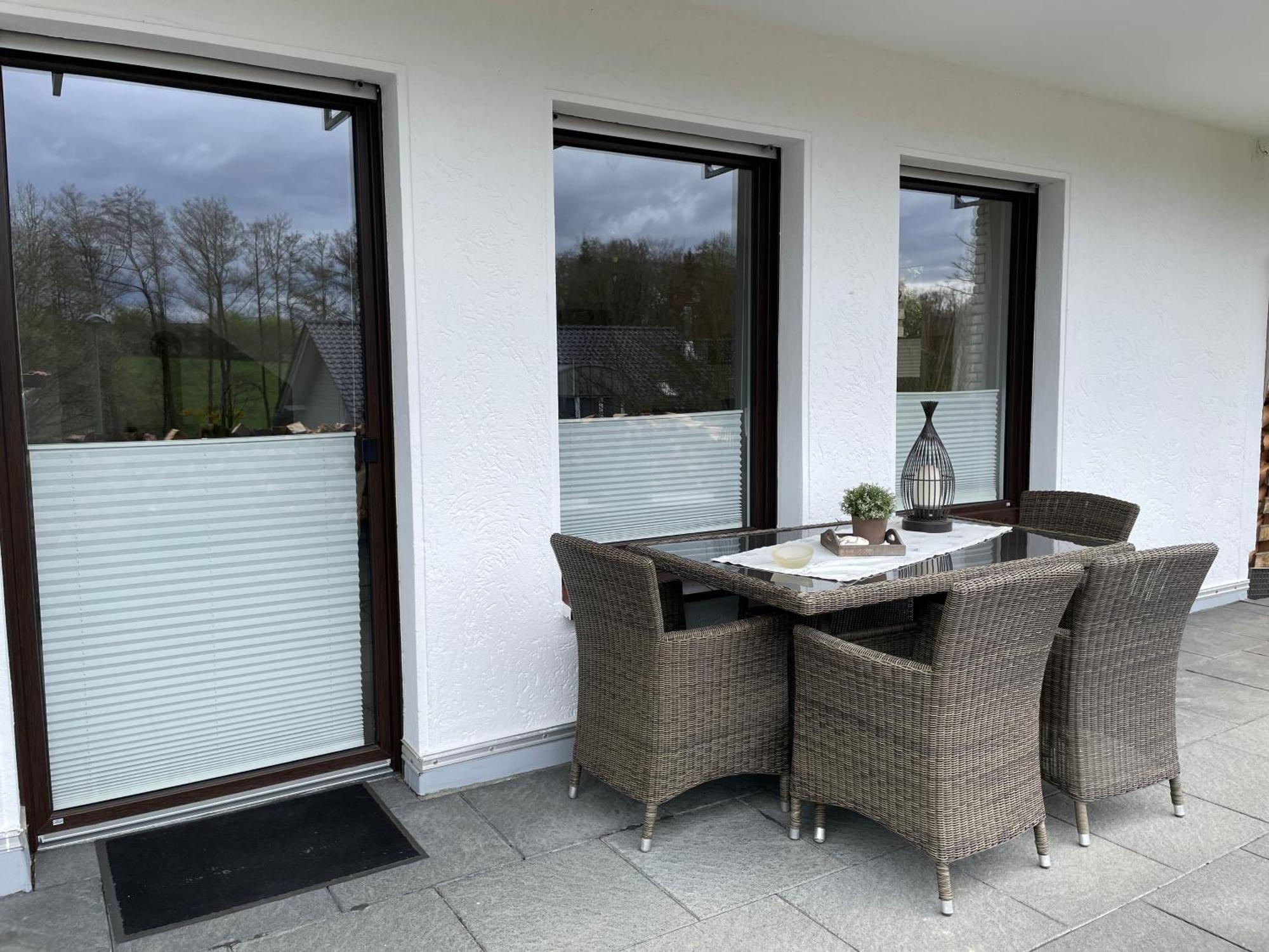 Ferienwohnung Fichtenweg Much Exteriör bild